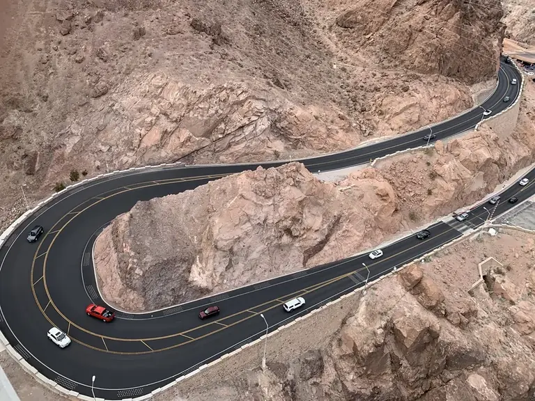 Field study of a hairpin bend