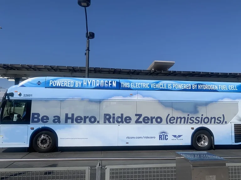 Visiting a hydrogen fuel-cell bus