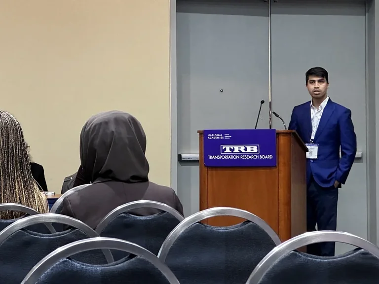 Podium talk on mode choice of people with disabilities, TRB 2024