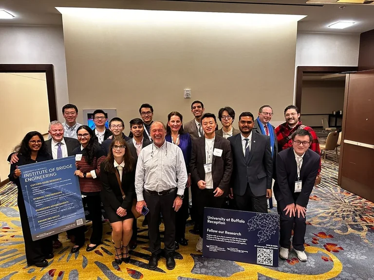 University at Buffalo reception and research showcase, TRB 2025